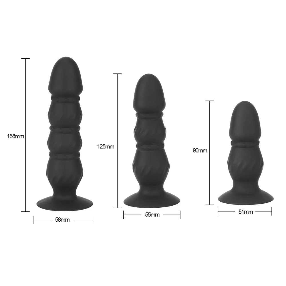 Анальная пробка 9-16 см Беспроводные вибраторы для женщин стимулятор сосков