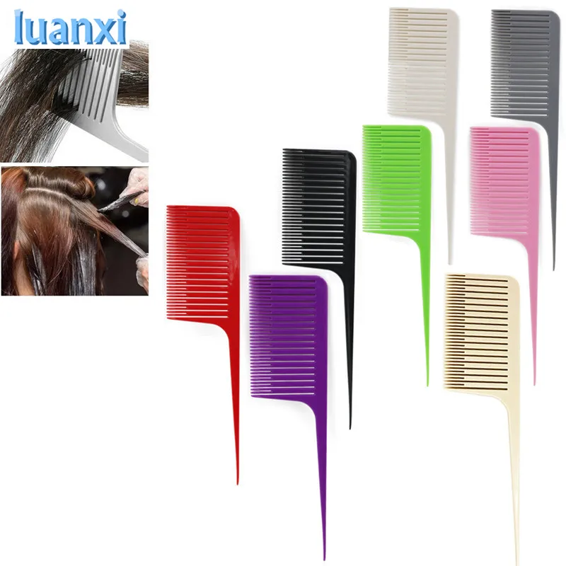 Расческа для волос с широкими зубьями ручкой-крючком | Красота и здоровье