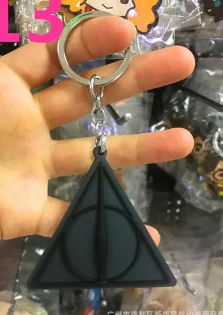 40 Harri Potter Q версия брелок Гермиона Рон Добби Волдеморт брелок Мягкая Подвеска из ПВХ Брелок фигурка игрушки - Цвет: 40