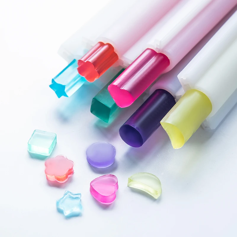 3D силиконовые формы длинная трубка форма для мыла сделай сам различные стили