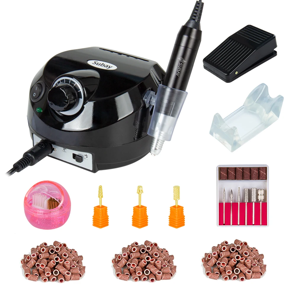 Электрическая дрель для ногтей 30000 об/мин маникюрные наборы педикюра сверла