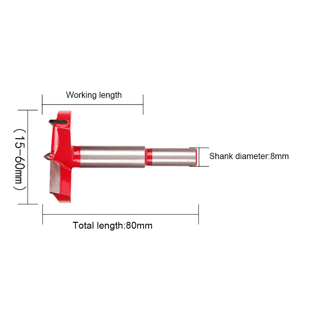 15-60 мм Твердосплавные наконечники сверла Профессиональный шарнир