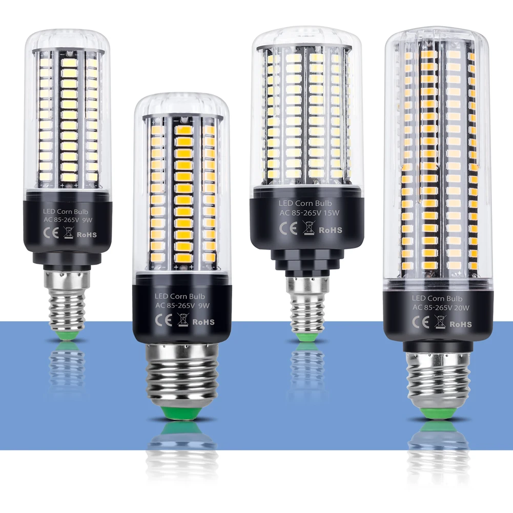 

Corn Lamp LED E27 Spot Light E14 Lamp Bulb B22 Halogen Lamp 3.5W 5W 7W 9W 12W 15W 20W Ampoule 220V Lampara Home Chandelier 5736