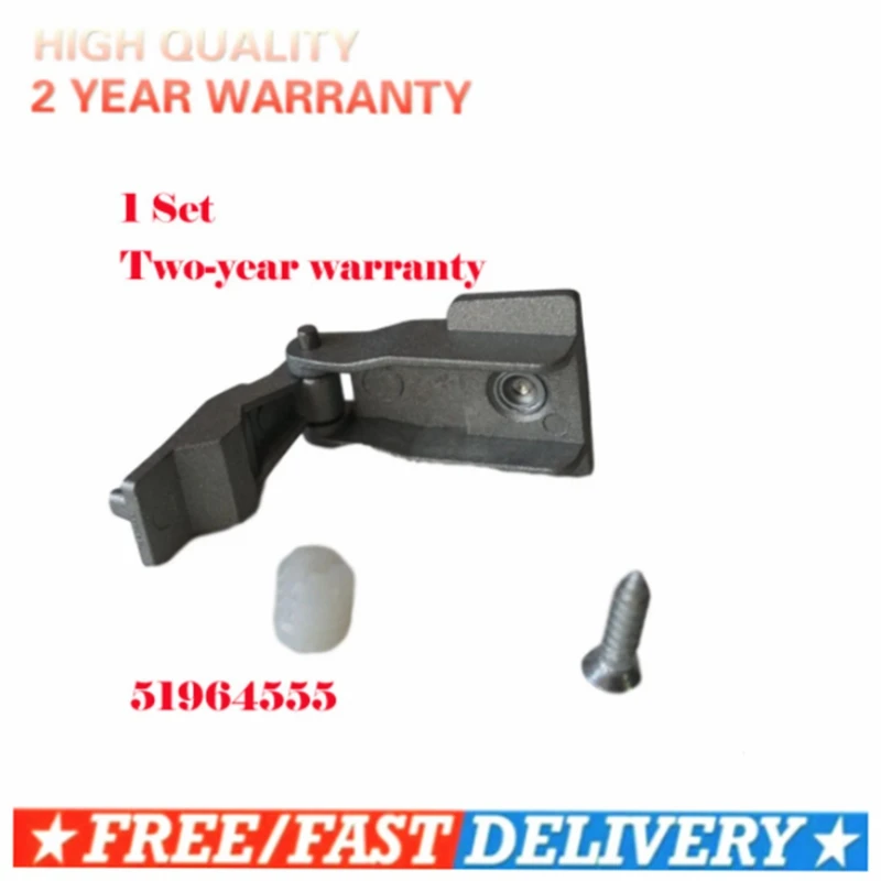 1 Set Car Chrome Metal Outer Door Handle Hinge Repair Kit OS / NS For FIAT 500 51964555 | Автомобили и мотоциклы