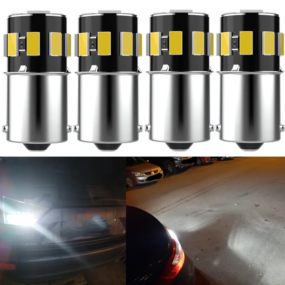 

CANBUS White P21W 1156 LED Bulbs for AUDI A3 8P 8v a4 b8 b6 b7 c7 c5 q5 a1 a6 b5 8l tt a5 Sportback DRL Daytime Running lights
