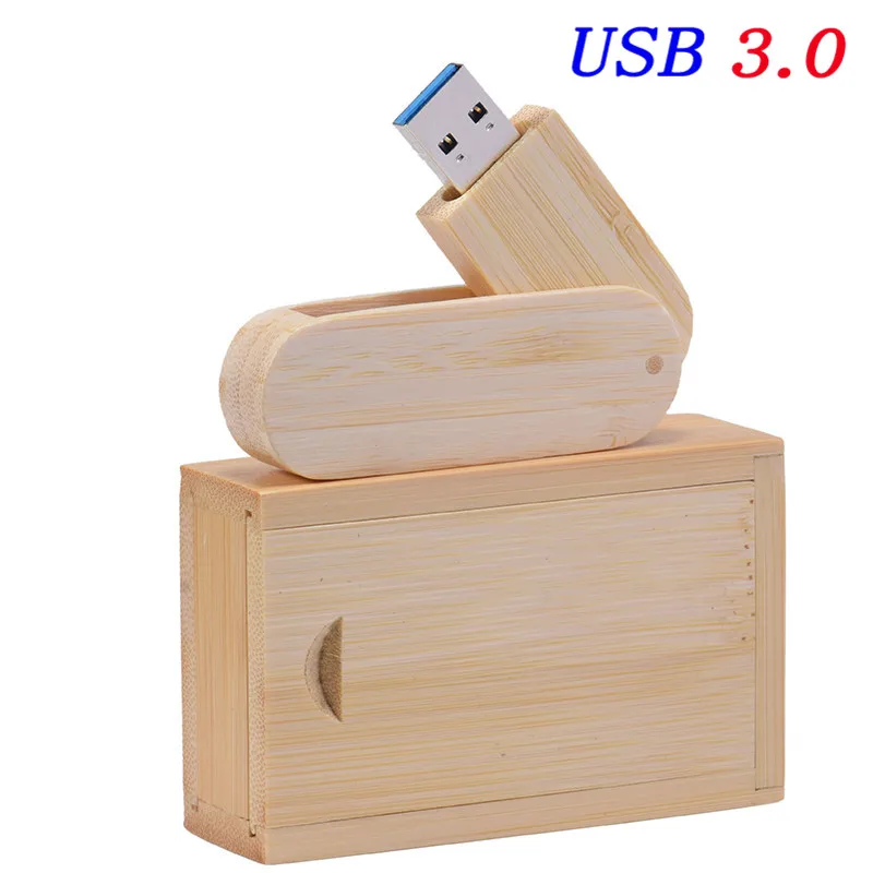bamboo with box SHANDIAN USB 3,0(10 шт. бесплатный логотип) деревянный портативный USB флеш-накопитель 4 ГБ 8 ГБ 16 ГБ 32 ГБ 64 Гб карта памяти U dick свадебные подарки - Цвет: bamboo with box