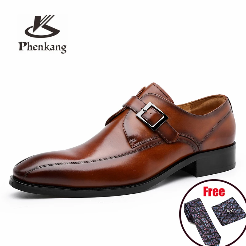 

Туфли-оксфорды мужские из натуральной коровьей кожи, деловые, повседневные, черные, винтажные, 2020