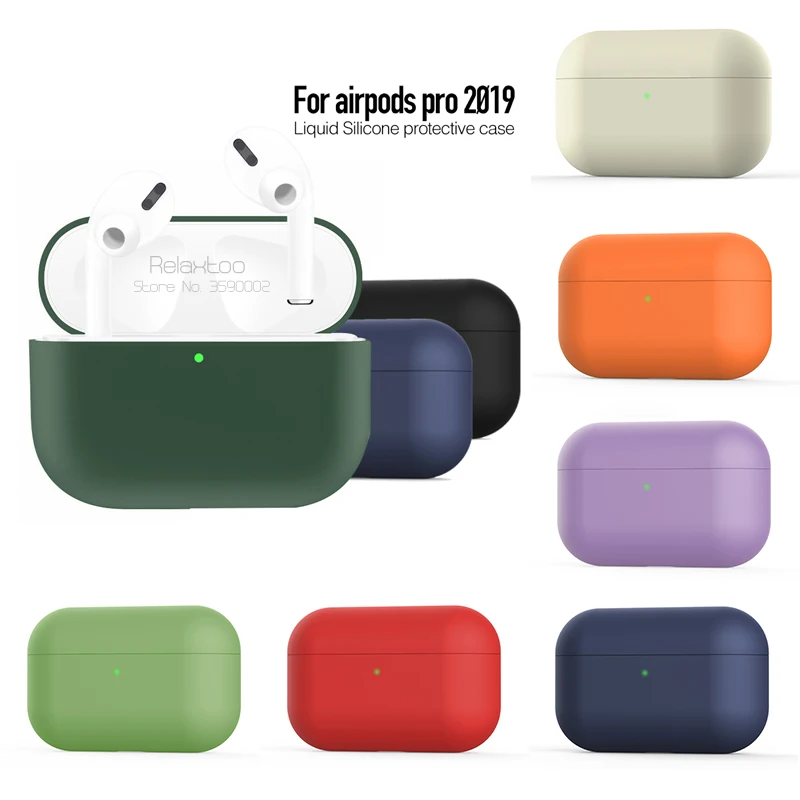 Высококачественный силиконовый чехол для Airpods Pro airpods 3 ударопрочный apple air pods pro