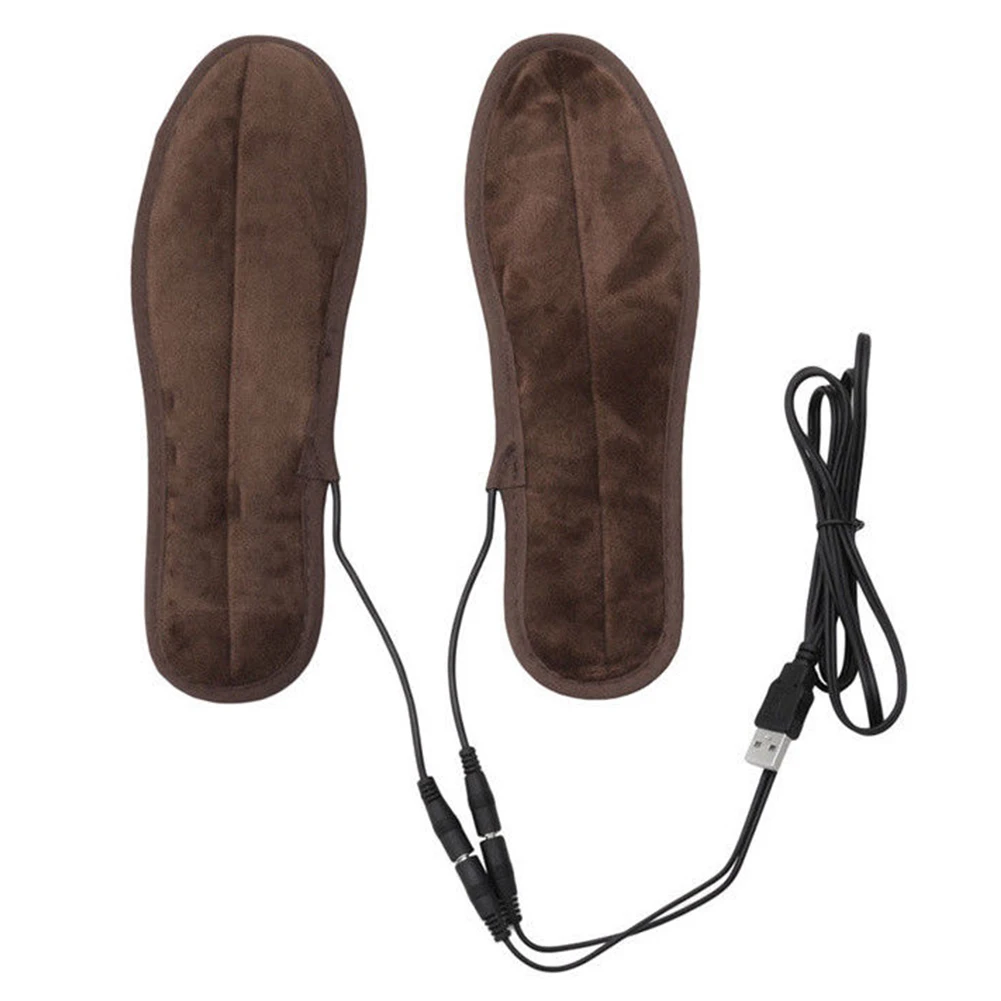 

Shoes Heated Shoe Pad Electric Insoles Foot Rechargeable Warmer Washable USB