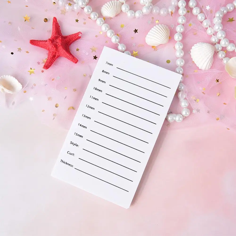 Акриловая доска для наращивания ресниц профессиональная индивидуальная