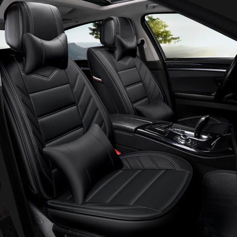 Из искусственной кожи чехол на автомобильное сиденье для Hyundai ix 35 ix25 bandeja ix35 santa fe