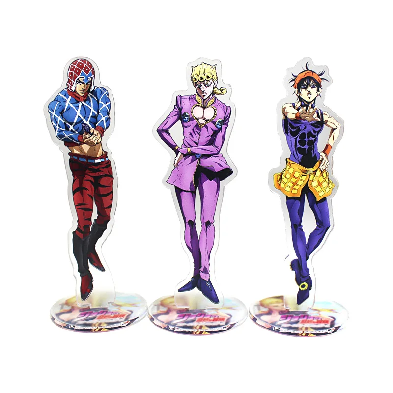 

Anime Cool Humanoid Ornaments JOJO's Dali Brand Bizarre Adventure Creative Surrounding Custom Student Gifts Acrylic Ornaments