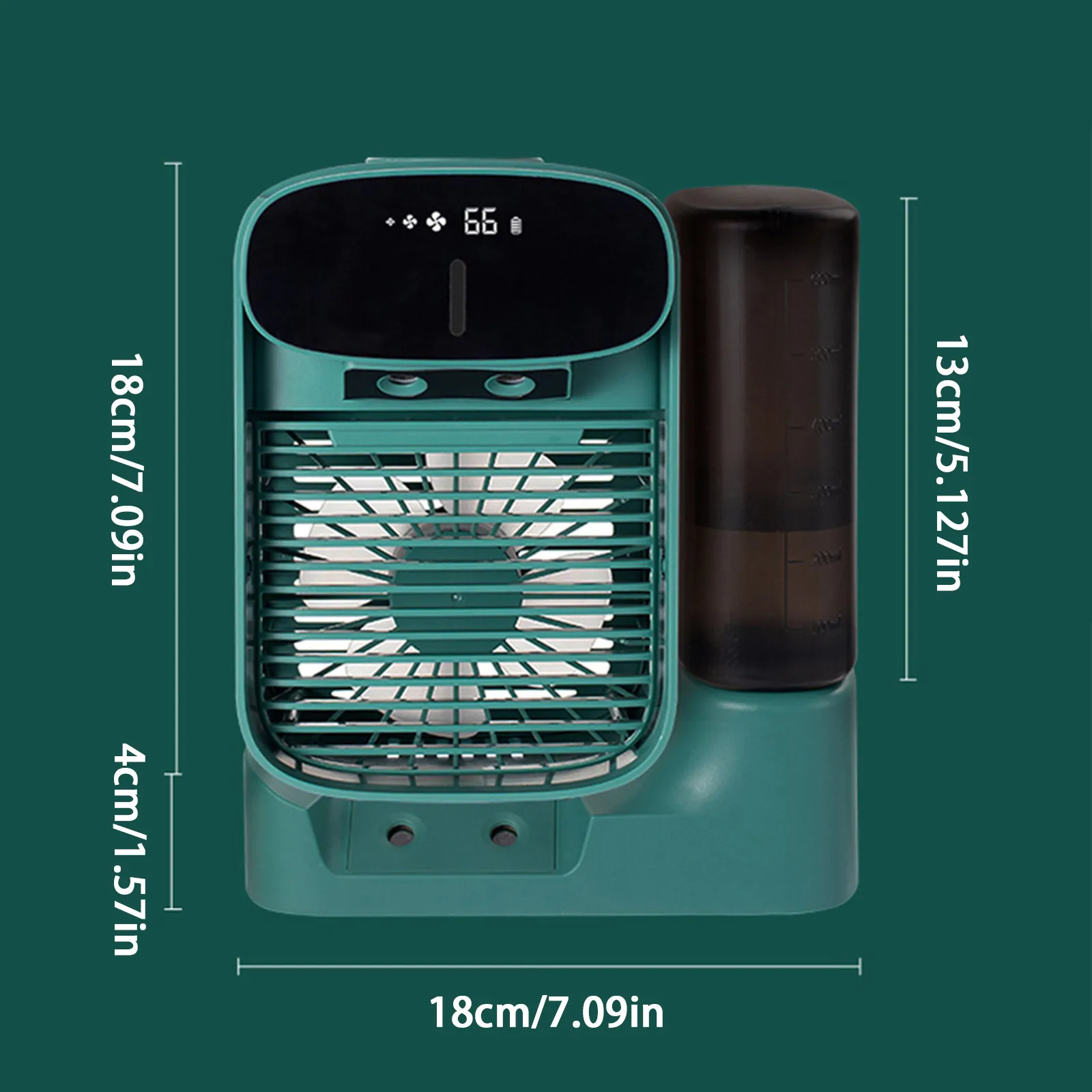 

2021 New Portable Air Conditioner Fan Mini USB Air Cooler Fan Cooling Humidifier Office Home Low Noise Operation Moisture Spray