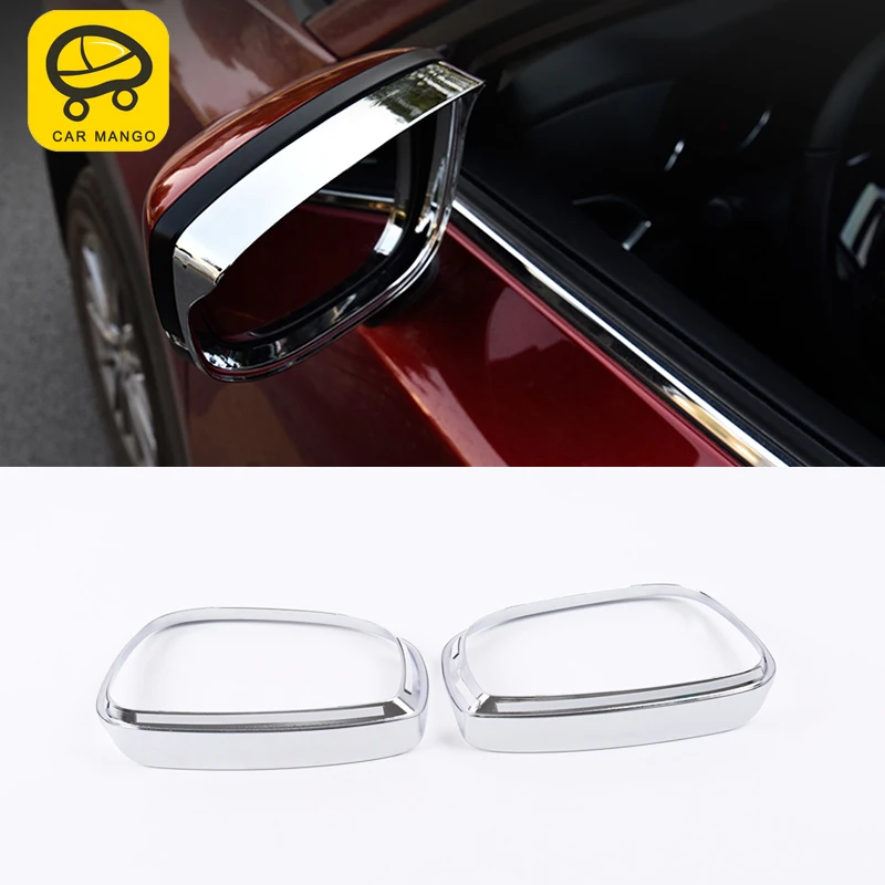 

CarManGo Auto Car Rearview Mirror Visor Trim Sticker Cover Accessories for Mazda CX8 CX-8 2018-2021