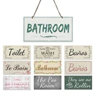 Деревянные знаки в ванную комнату, деревянная настенная табличка для двери туалета, украшение для бара, паба, кафе, пляжа, домашний декор, наклейки для гостиной