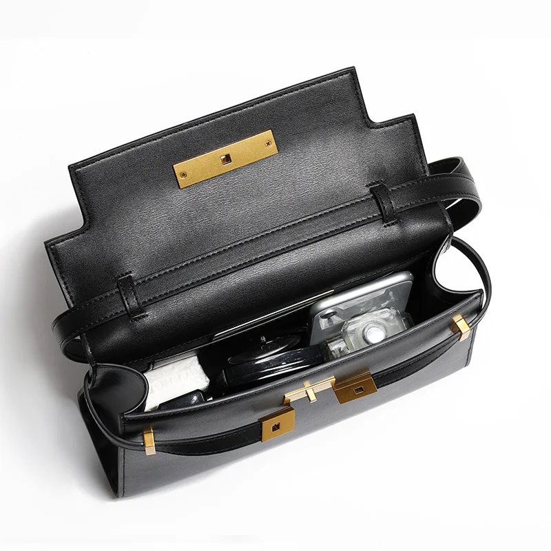 

LIKETHIS Genuine Leather Crossbody Bags for Women Luxury Brand Designer Shoulder Messenger Bag 2021 Fashion Vintage Handbag Sac