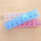 Портативный дорожный дозатор лекарств на 7 дней, стойка для таблеток, дорожный бокс для хранения лекарств в неделю, ящик для хранения лекарств