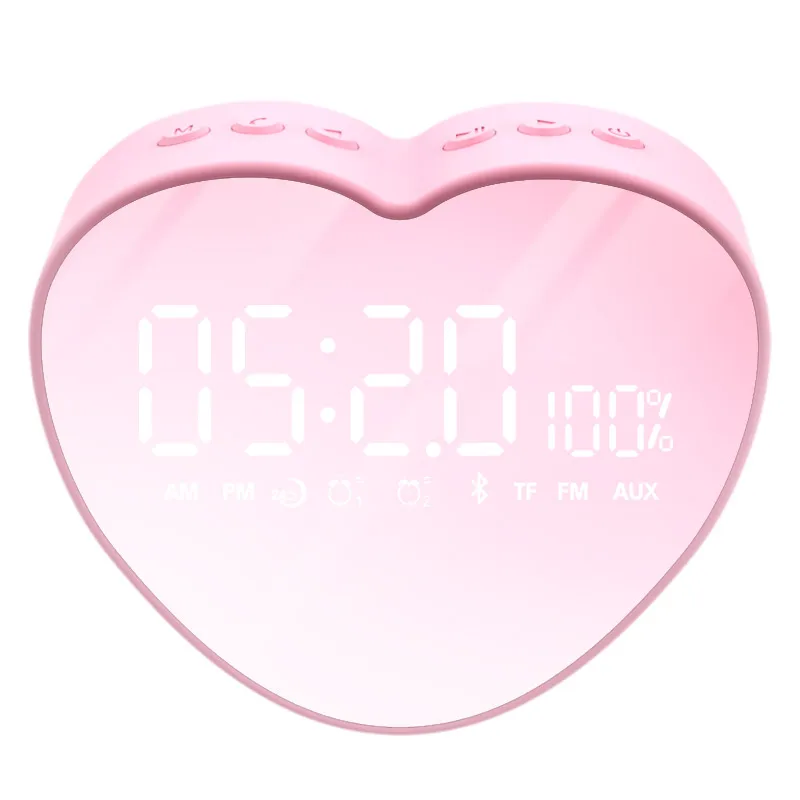 Электронный цифровой будильник настольный светодиодный ночной настольные часы