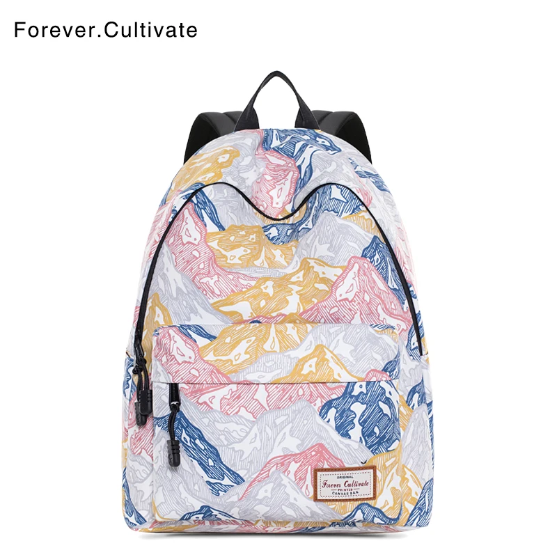 Printed Backpack Female New Schoolbag Female College Student Can Hold Computer laptop backpack  cute backpack