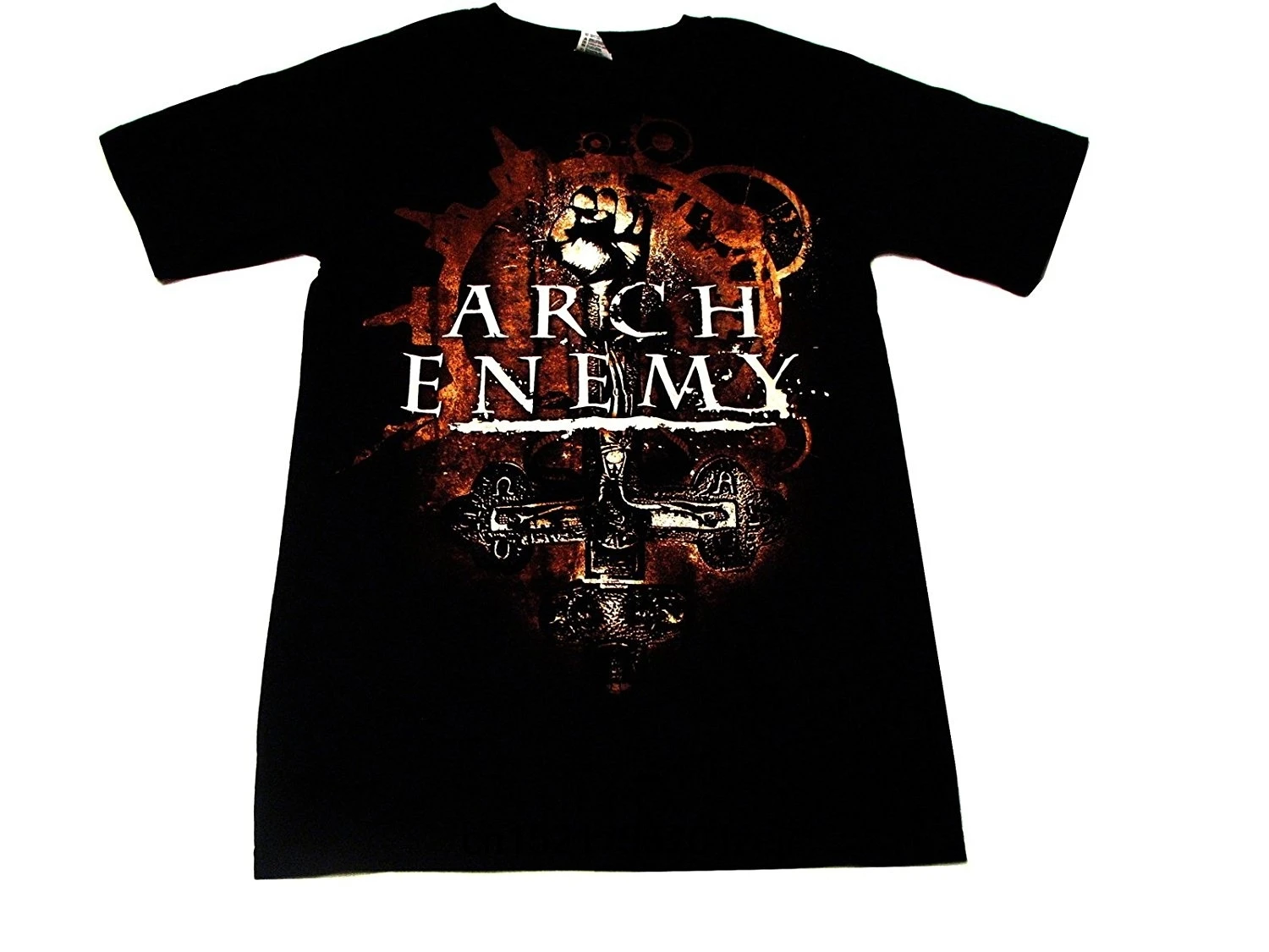 

Men T shirt Arch Enemy Inverted Cross Tour Dates Short Sleeve funny t-shirt novelty tshirt women