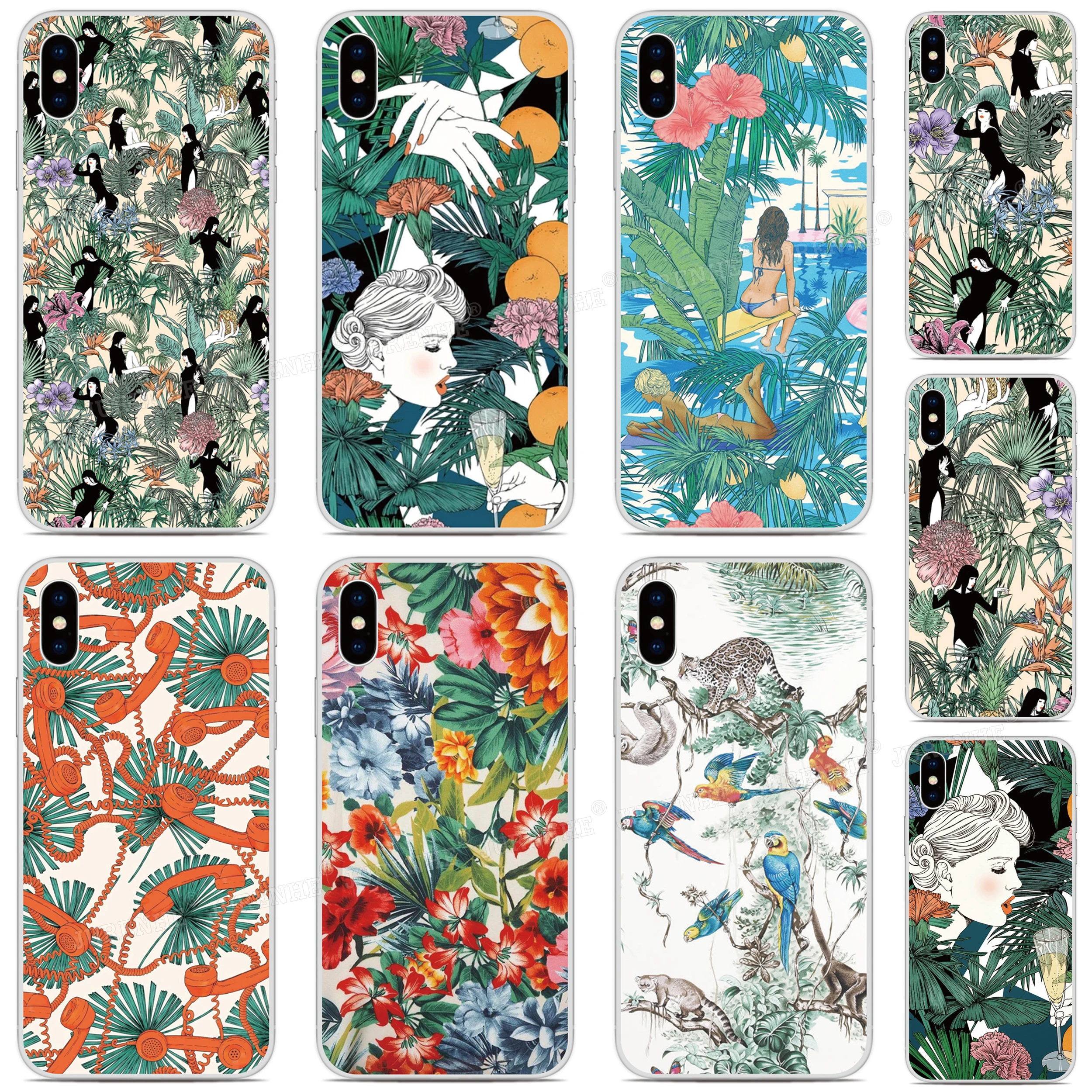 

Printed TPU Soft Art Pattern Phone Case For Alcatel 1L 1S 3L 2021 1 3C 1C 1X 1V 3V 3X 2019 1A 1B 1SE 2020 Silicone Back Cover