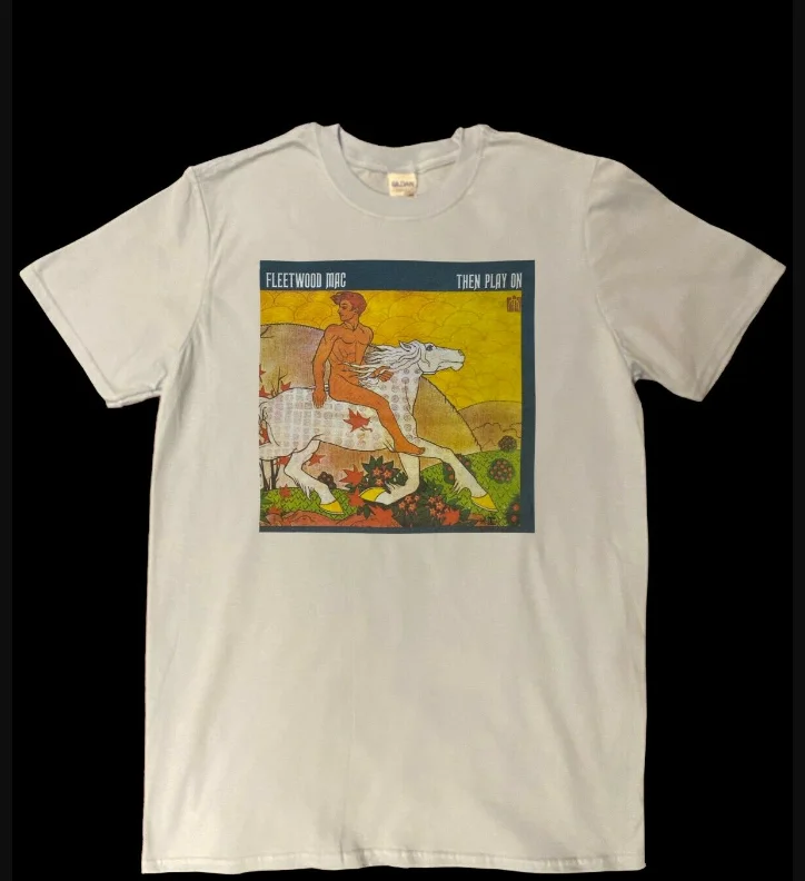 Фото Футболка FLEETWOOD MAC футболка на день матери отца винтажный подарок для мужчин