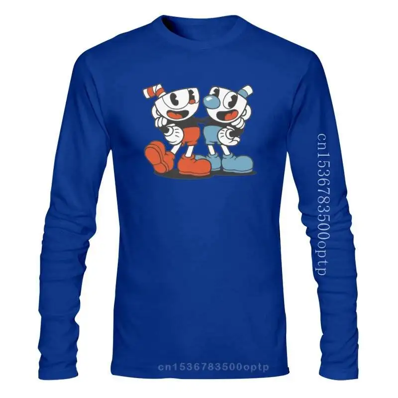 

New Cuphead And Mugman For Kid's Youth Clothing T Shirts Tees Fashion Unique Classic Cotton Men