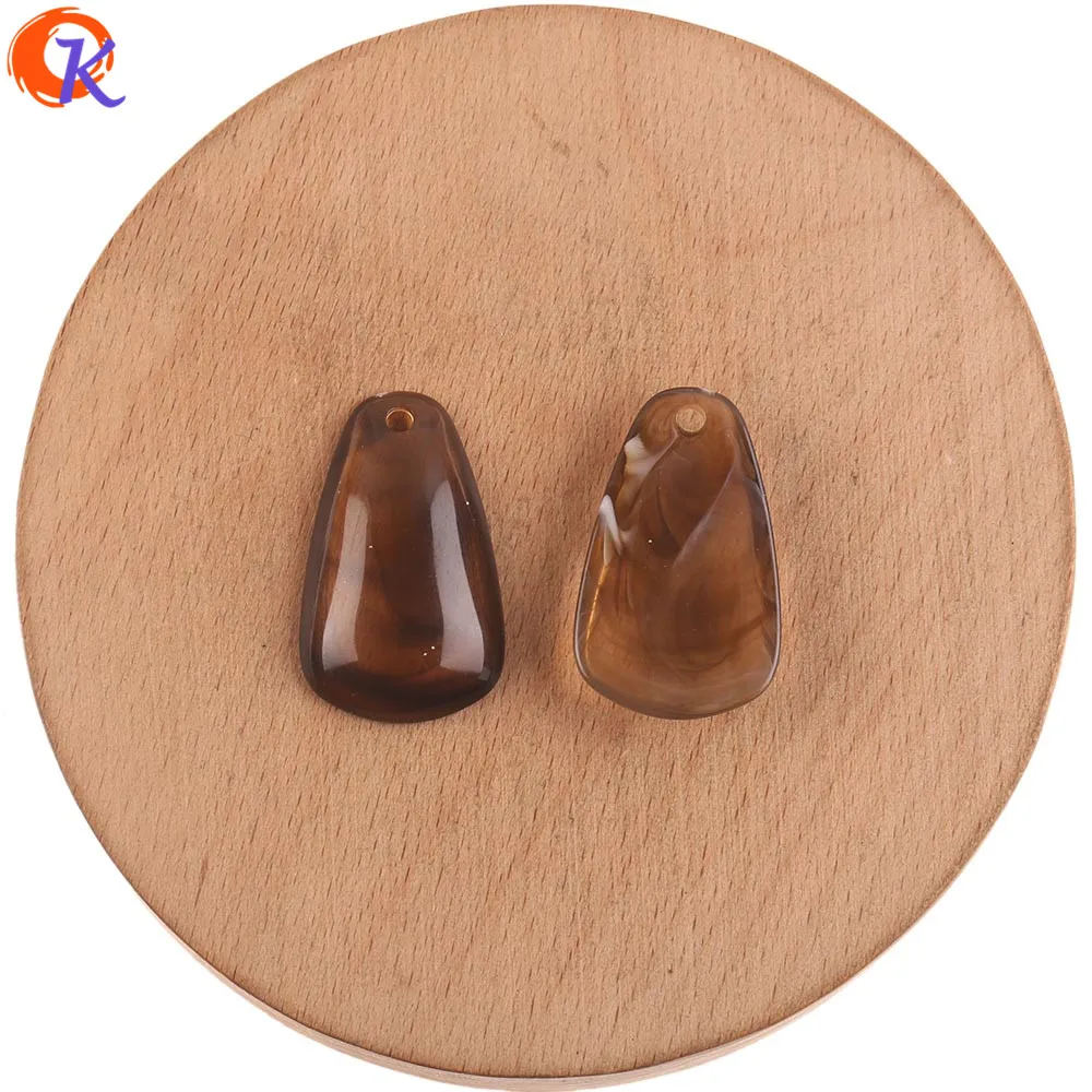 Cordial Design 19x30mm 240Pcs Acrylic Beads/DIY Making/Beads Jewelry/Marble Effect Beads/Drop Shape/Hand Made/Earring Findings