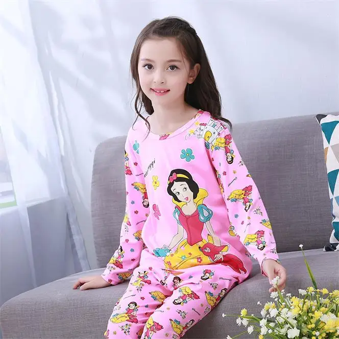 color at picture Новая детская одежда для сна для мальчиков зимние хлопковые комплекты для маленьких девочек Детская домашняя одежда, пижамы для мальчиков, детская одежда для сна, одежда для подростков, uy78 - Цвет: color at picture
