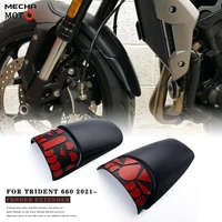 motorcycle front fender mudguard rear extension new for trident 660 trident660 2021
