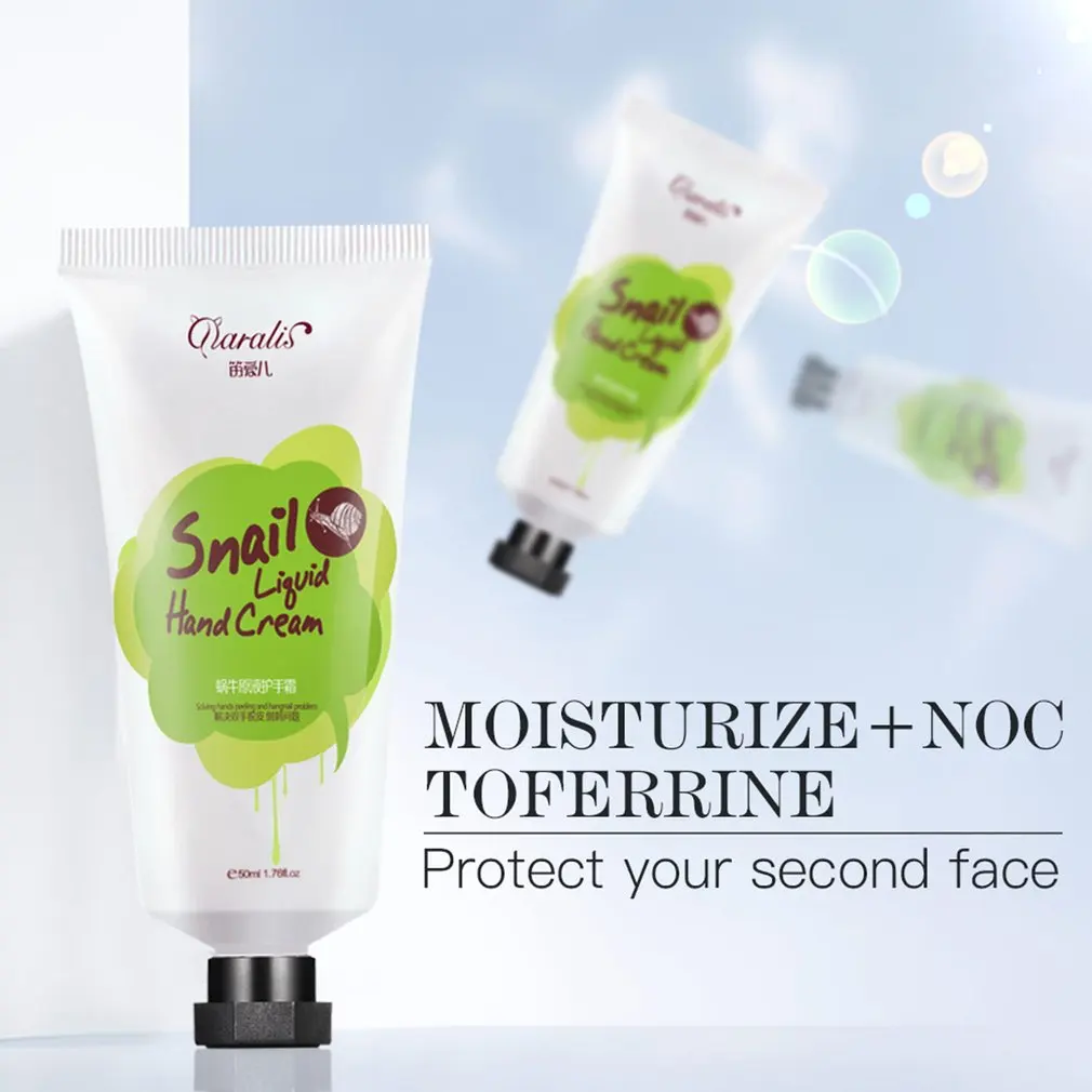 Увлажняющий крем с экстрактом улитки для рук Сыворотки терапия работы