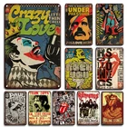 Металлический постер в винтажном стиле с изображением рок музыкальной группы, жестяная вывеска в стиле ретро, декоративная железная живопись для комнаты, настенное искусство, металлическая пластина, домашний декор