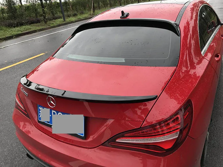 Спойлер на крышу W117 спойлер для Mercedes-Benz CLA CLA180 CLA200 2015-2018 из АБС-пластика автомобиля