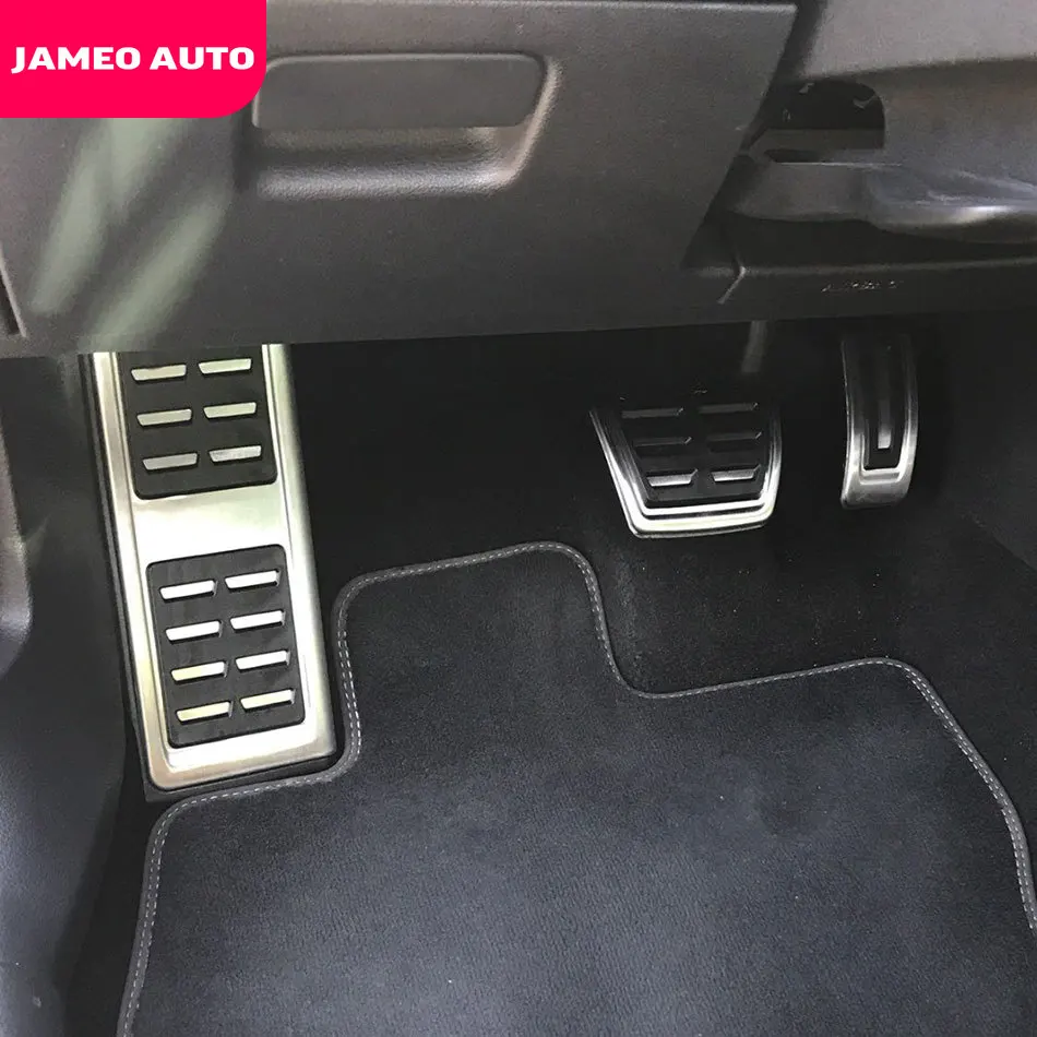 Автомобильная топливная педаль Jameo из нержавеющей стали подставка для педалей
