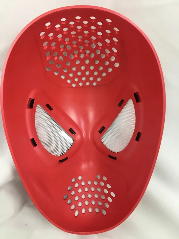 Потрясающая полимерная 3D маска паука Человек паук супергерои косплей на