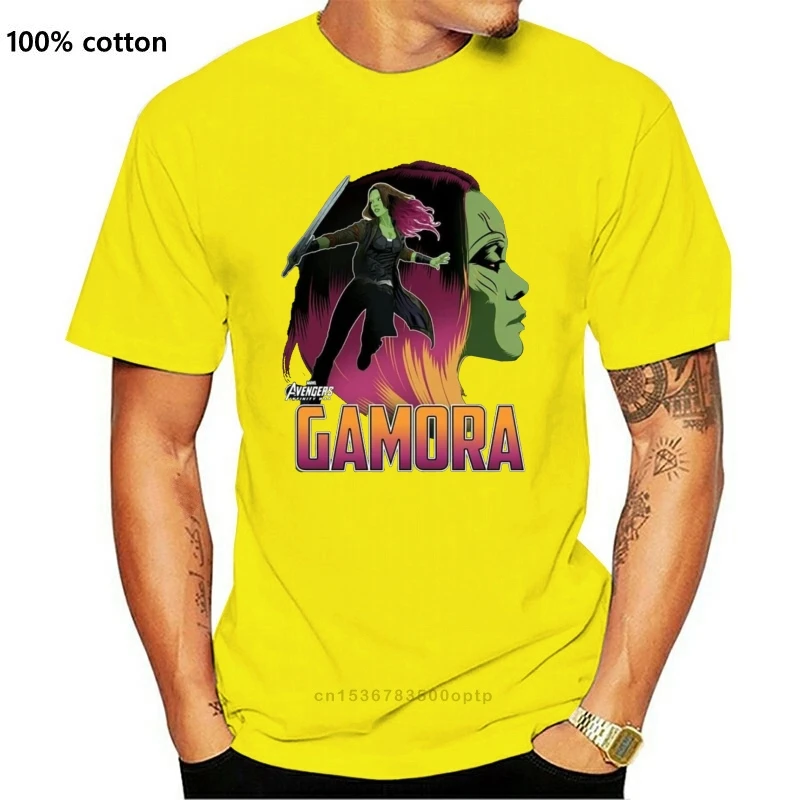

Camisa Gamora Profile Men Top T Shirts 2018 Summer Short Sleeve O Neck 100% Cotton Tops Shirts Personalized T Shirt 020773