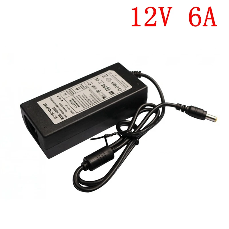 AC 100V - 240V to DC 12V 1A 2A 3A 5A 6A 8A lighting transformers Power Supply Adapter Converter Charger For LED Strip light | Лампы и