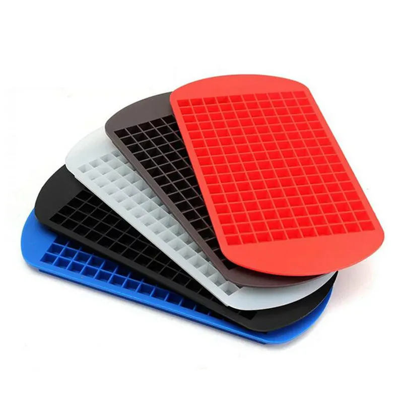 

160 Grids Silicone Ice Cubes Frozen Mini Food Grade Ice Tray Fruit Maker Bar Party Pudding Tool Kitchen Accessories