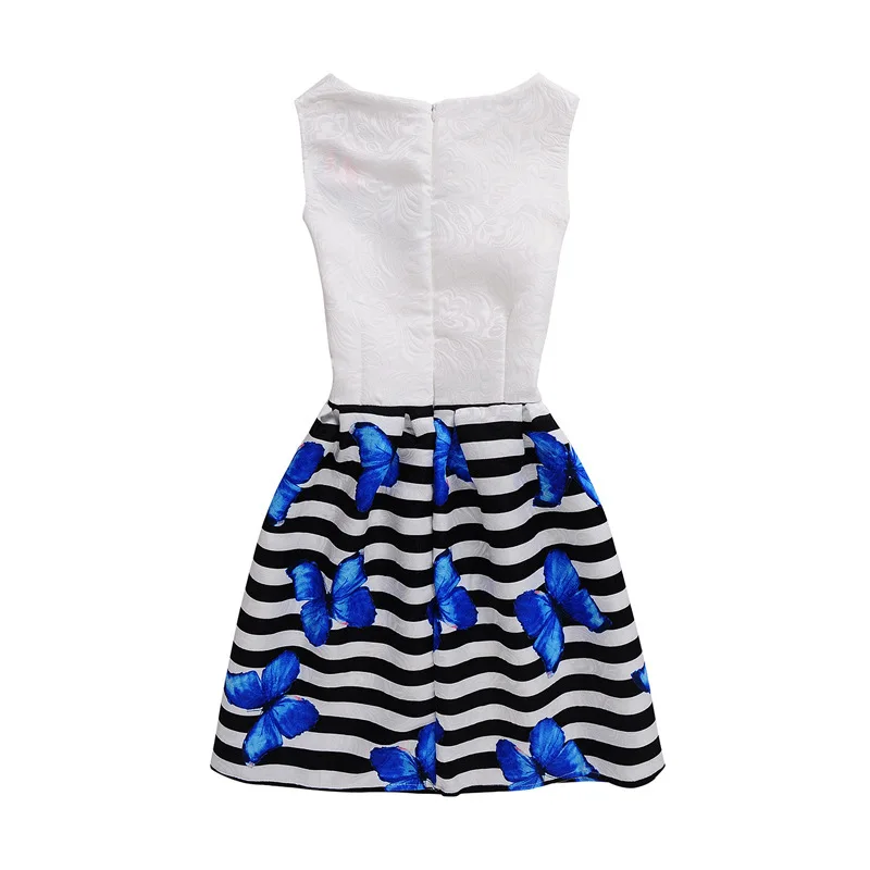 Платья для мамы и дочки летнее платье с цветочным принтом женский сарафан