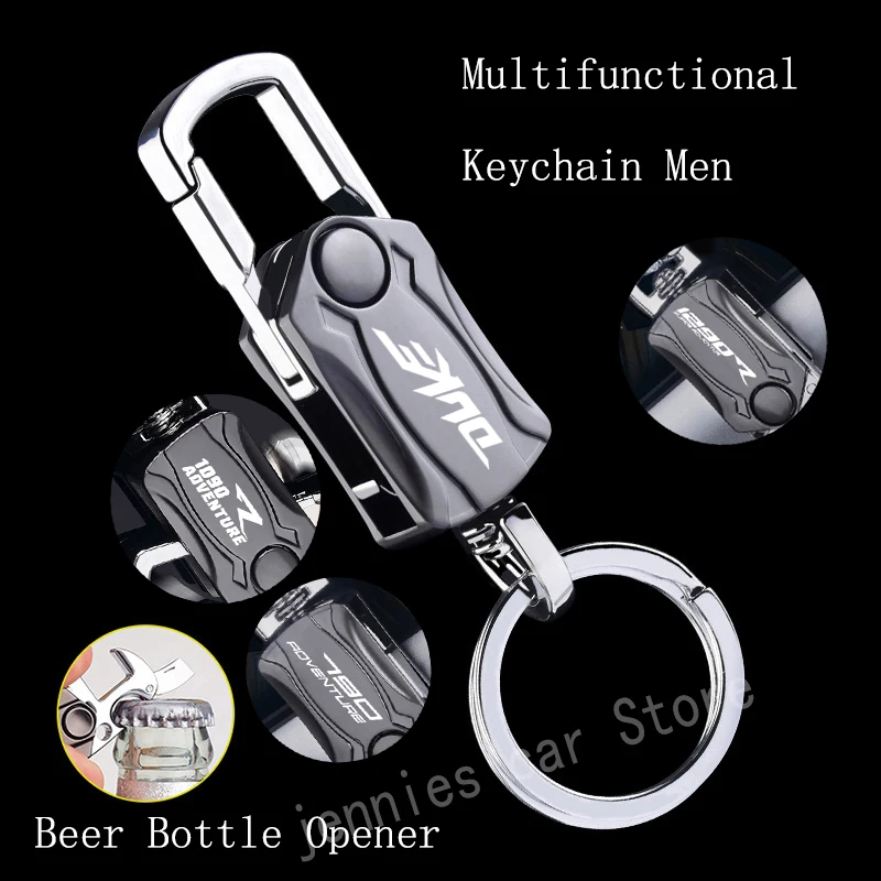 

For KTM Adventure 790 990 1050 1090 1190 1290 SUPER ADVENTURE R Duke 125 200 250 39 Accessories Metal Keychain Multifunction