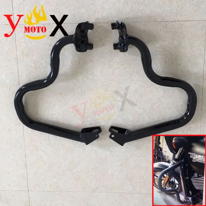 Новый дизайн передние аварийные бамперы для двигателя защита коленей Harley Street 500