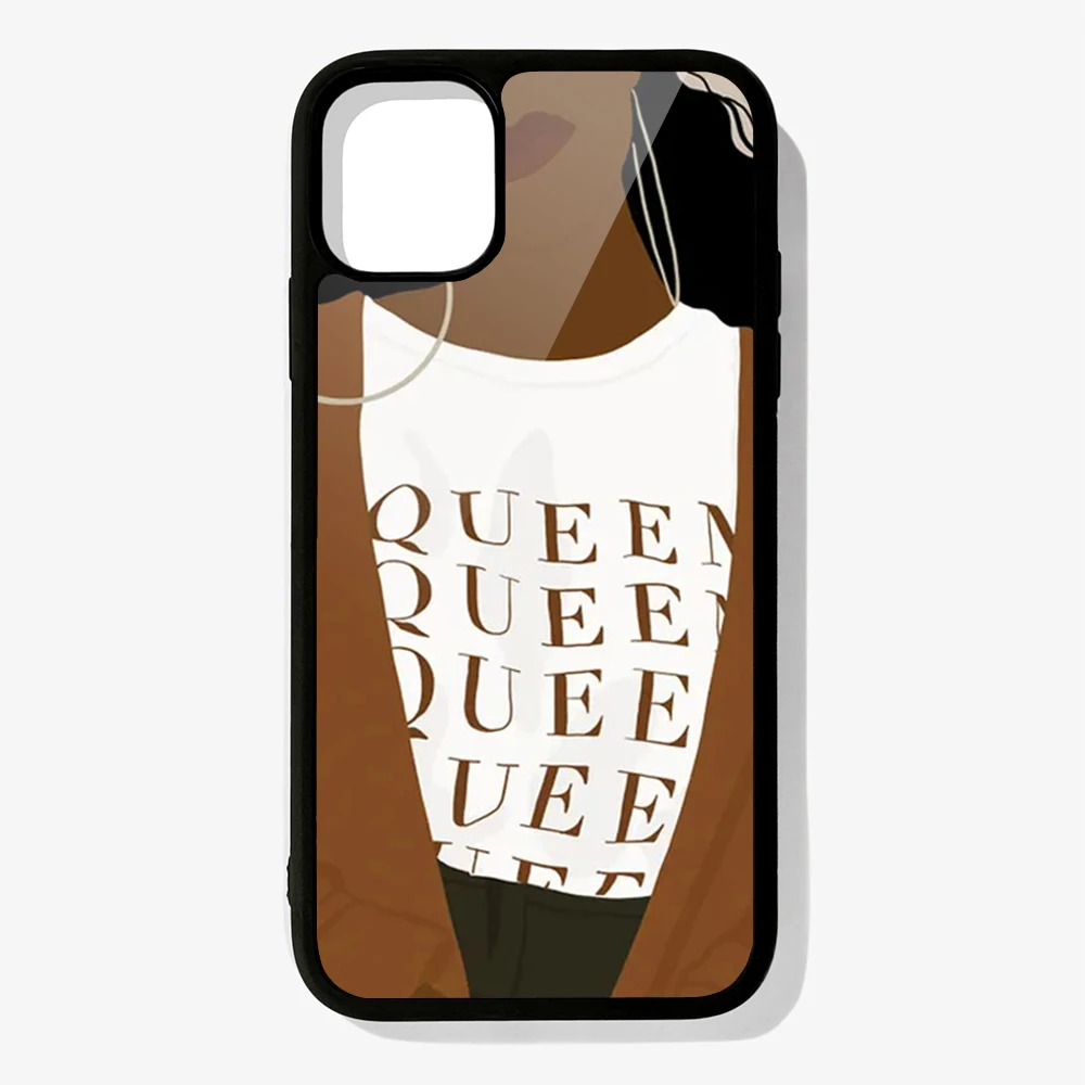 

Bold & Beautiful Black Woman Phone Case For IPhone 13 12 Mini 11 Pro XS Max X XR 7 8 Plus SE20 High Quality TPU Silicon Cover
