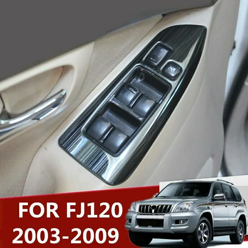 4 шт. переключатель оконного подлокотника подлокотники для TOYOTA Land Cruiser Prado FJ120