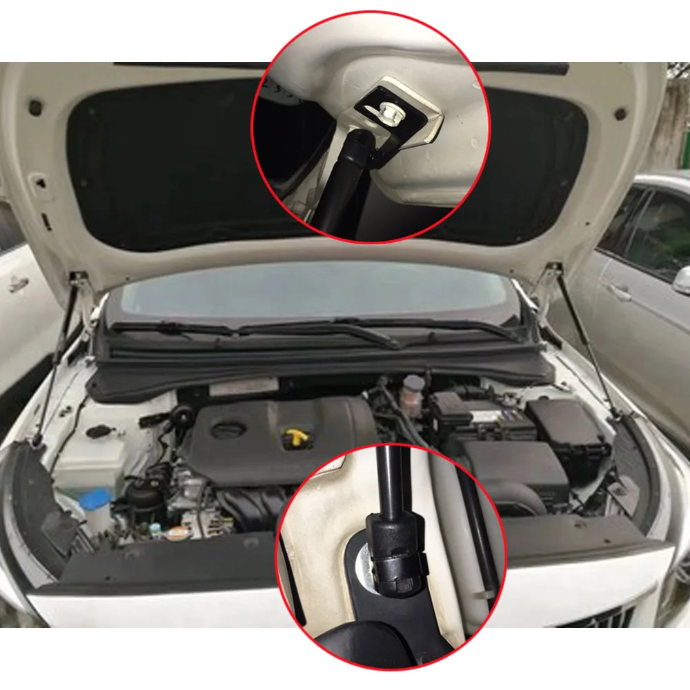 Распорки газовые из углеродного волокна для KIA K4 2014-2018 2 шт. | Автомобили и