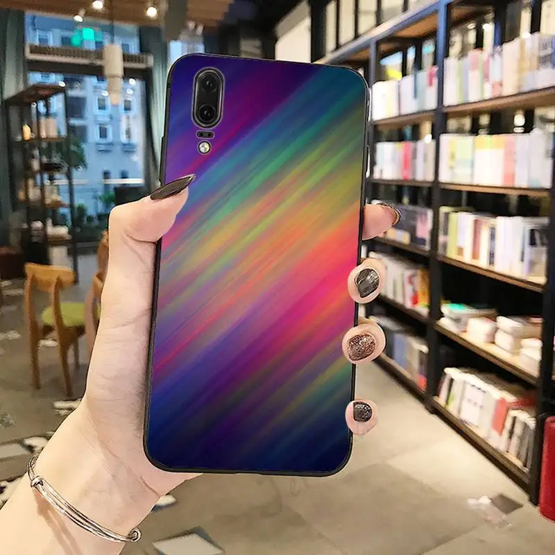 

Gradient color texture Phone Case For Huawei honor Mate P 10 20 30 40 Pro 10i 9 10 20 8 x Lite