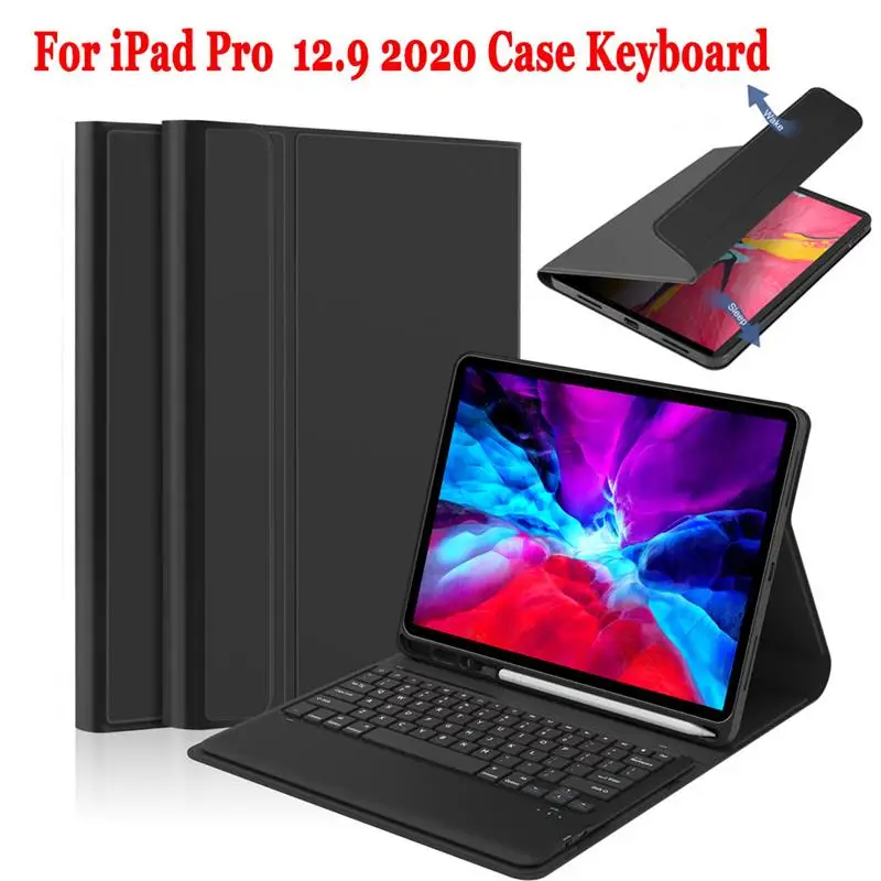 Клавиатура для Apple iPad Pro 12 9 11 2020 умный чехол клавиатуры с держателем карандаша США