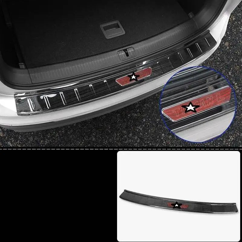 Автомобильные модифицированные декоративные хромовые задние панели багажника