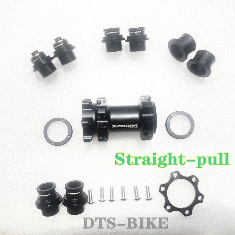 rainbow Straightpull Х-Кобра PRO-1/9 велосипедная ступица 6-болт дисковый тормоз горный велосипед передний ступичный узел совместимость 100*9/100*15/110*15 boost/110*20/прямой открывания консервной банки - Цвет: rainbow Straightpull