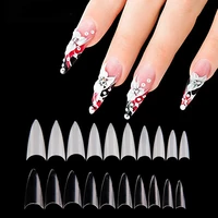 500pcs french false nail tips naturalclear professional artificial fake nails art acrylic manicure tools