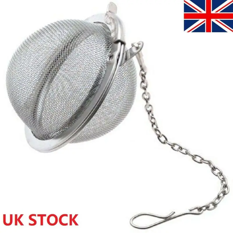 Чай шарик для заварки сетки с отрывными листами травы фильтр многоразовые Сталь